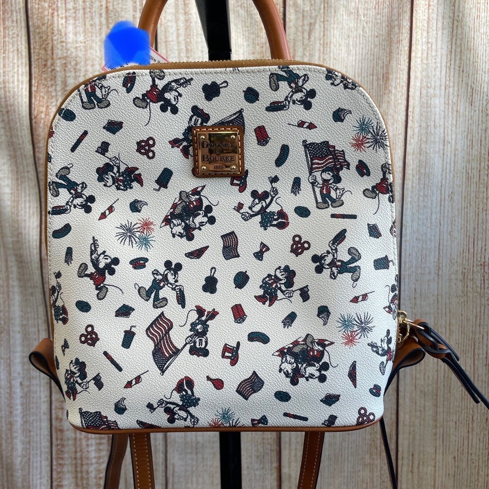 Disney dooney and bourke Americana patriot Mickey and Minnie